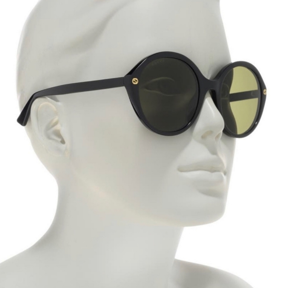 (NEW) Gucci Black Oversized Sunglasses